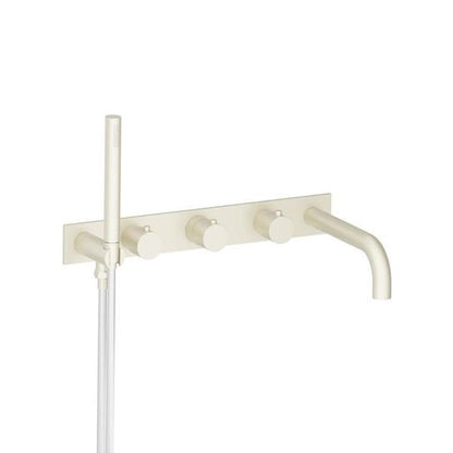 Flusso - Wall Mount Tub Filler With Hand Shower