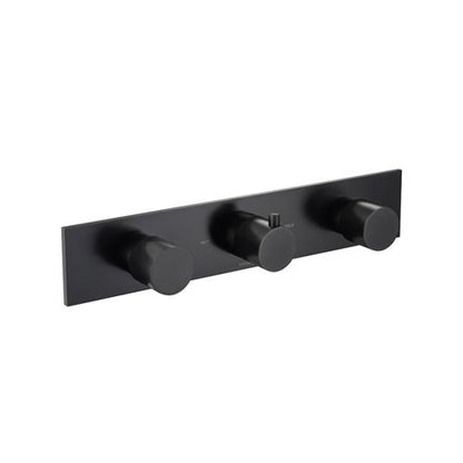 Flusso - Trim For Horizontal Thermostatic Valve with 2 Volume Controls