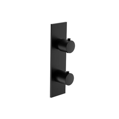 Flusso - 3/4 Inch Thermostatic Shower Valve & Trim  - 2-Output