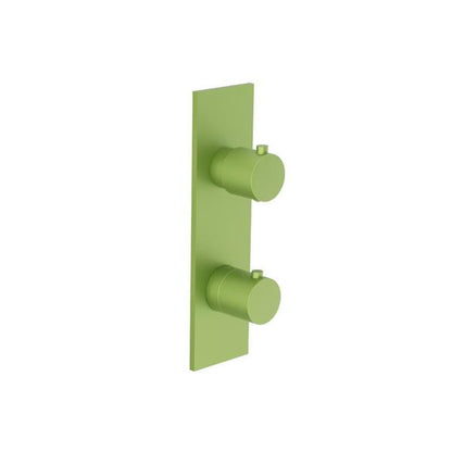 Flusso - 3/4 Inch Thermostatic Shower Valve & Trim  - 2-Output