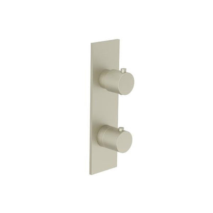 Flusso - 3/4 Inch Thermostatic Shower Valve & Trim  - 2-Output