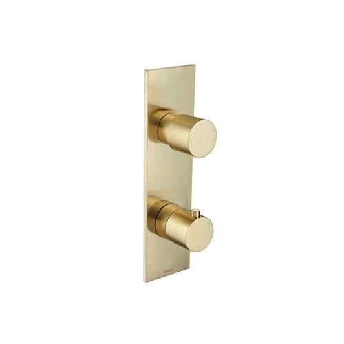 Isenberg - 3/4 Inch Thermostatic Shower Valve & Trim - 2-Output