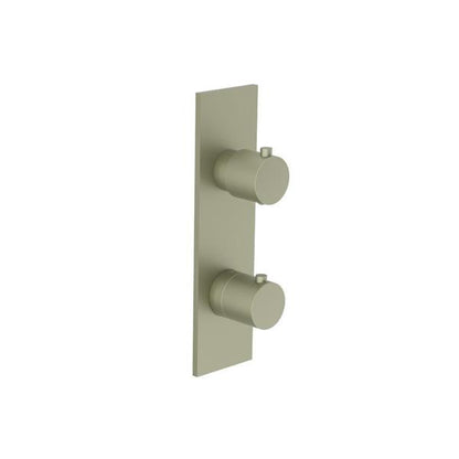 Flusso - 3/4 Inch Thermostatic Shower Valve & Trim  - 3-Output