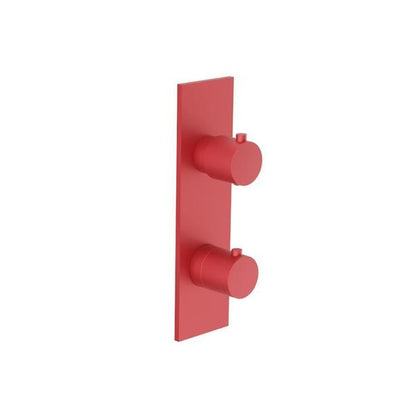 Flusso - 3/4 Inch Thermostatic Shower Valve & Trim  - 3-Output