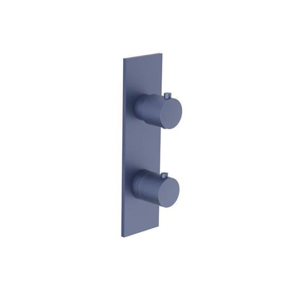 Flusso - 3/4 Inch Thermostatic Shower Valve & Trim  - 3-Output