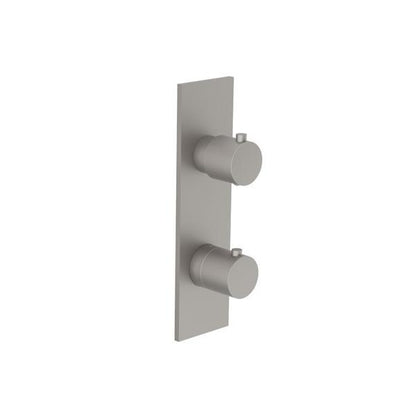 Flusso - 3/4 Inch Thermostatic Shower Valve & Trim  - 3-Output