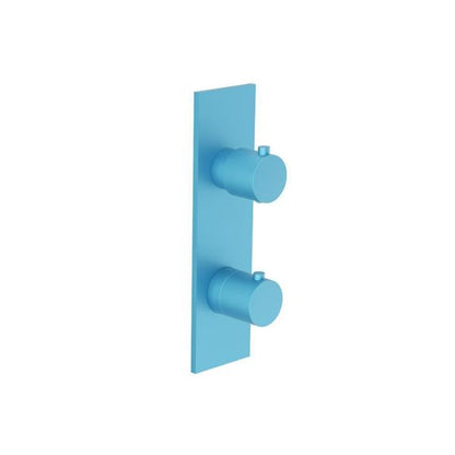 Flusso - 3/4 Inch Thermostatic Shower Valve & Trim  - 3-Output