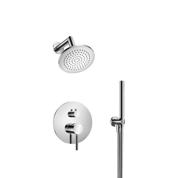 Flusso - Two Output Shower Set With Shower Head And Hand Held