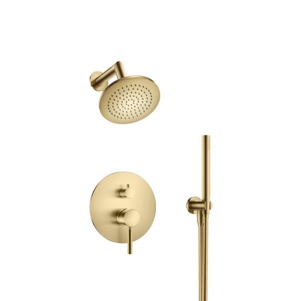 Flusso - Two Output Shower Set With Shower Head And Hand Held