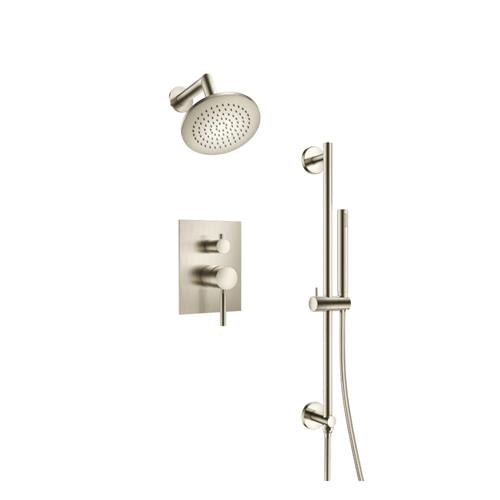 Isenberg - Two Output Shower Set With Shower Head, Hand Held And Slide Bar