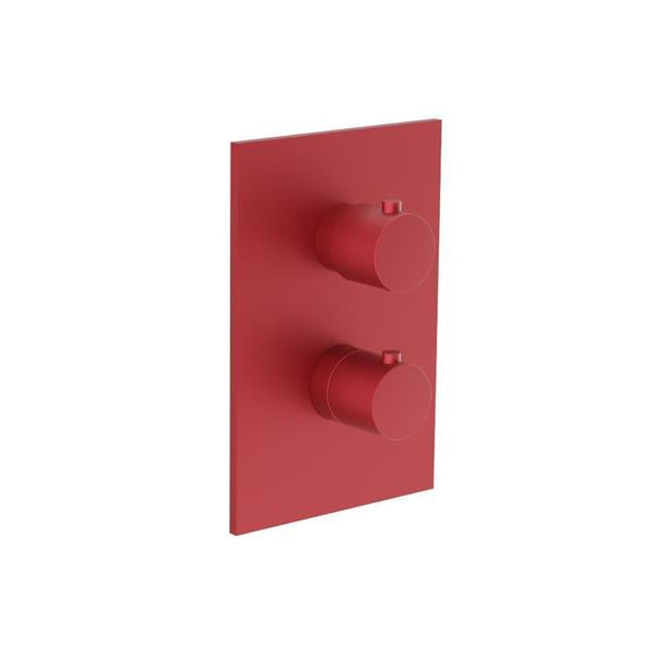 Flusso - 3/4 Inch Thermostatic Shower Valve & Trim - 1 Output