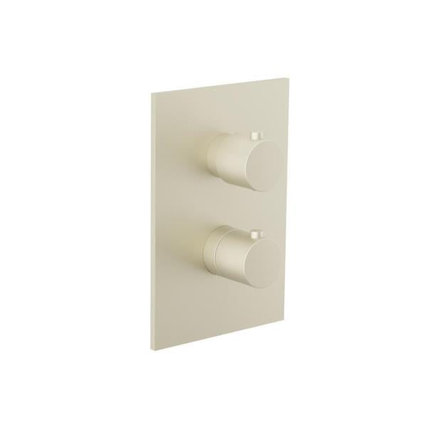 Flusso - 3/4 Inch Thermostatic Shower Valve & Trim - 1 Output