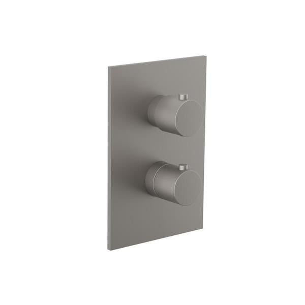 Flusso - 3/4 Inch Thermostatic Shower Valve & Trim - 1 Output