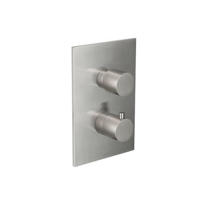 Flusso - 3/4 Inch Thermostatic Valve & Trim - 3 Output