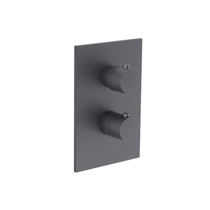 Flusso - 3/4 Inch Thermostatic Valve & Trim - 3 Output