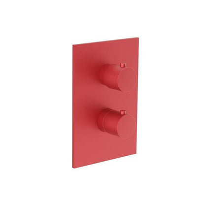 Flusso - 3/4 Inch Thermostatic Valve & Trim - 3 Output