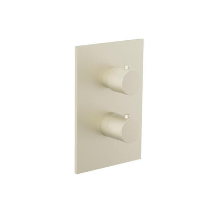 Flusso - 3/4 Inch Thermostatic Valve & Trim - 3 Output