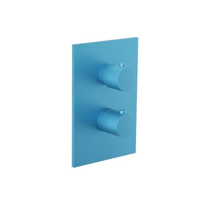 Flusso - 3/4 Inch Thermostatic Valve & Trim - 3 Output