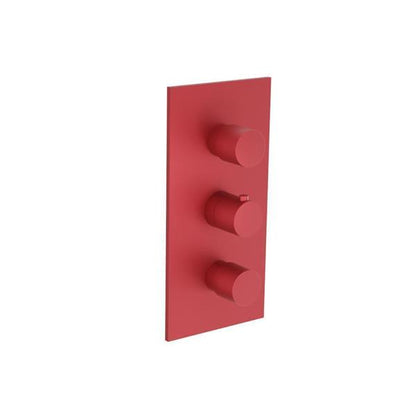 Flusso - 3/4 Inch Thermostatic Valve and Trim - 2 Outputs