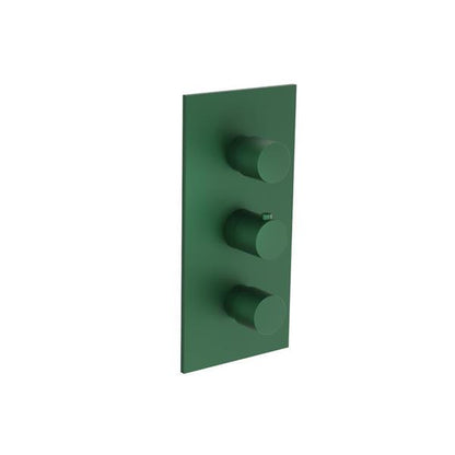 Flusso - 3/4 Inch Thermostatic Valve and Trim - 2 Outputs