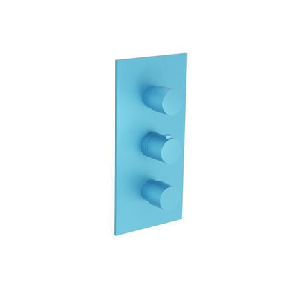 Flusso - 3/4 Inch Thermostatic Valve and Trim - 2 Outputs