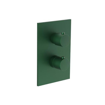 Flusso - 3/4  Inch Thermostatic Valve & Trim - With 2-Way Diverter - 2 Output