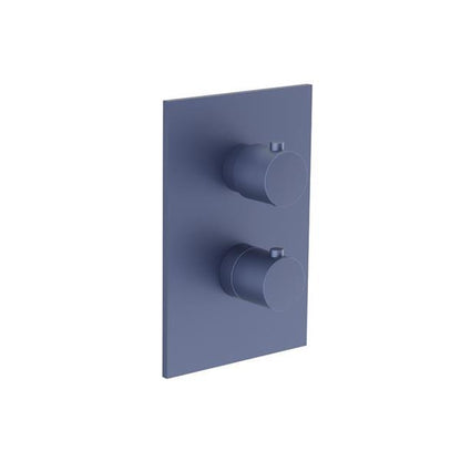 Flusso - 3/4  Inch Thermostatic Valve & Trim - With 2-Way Diverter - 2 Output