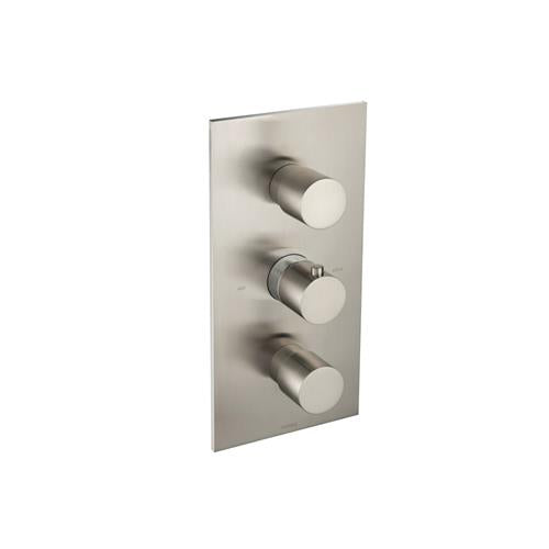 Flusso - 3/4 Inch Thermostatic Valve With Trim - 3 Output