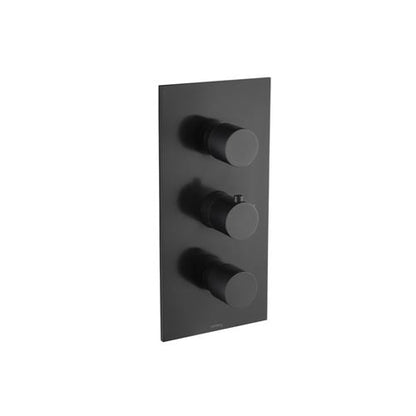 Flusso - 3/4 Inch Thermostatic Valve With Trim - 3 Output