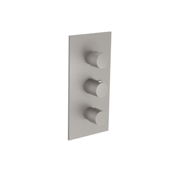 Flusso - 3/4 Inch Thermostatic Valve With Trim - 3 Output