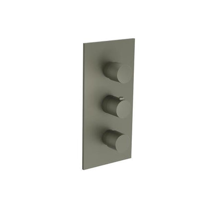Flusso - 3/4 Inch Thermostatic Valve & Trim - 4 Output