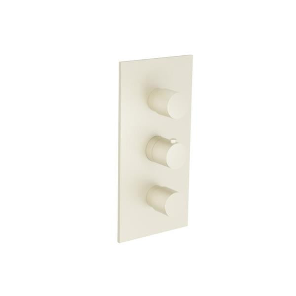Flusso - 3/4 Inch Thermostatic Valve & Trim - 4 Output