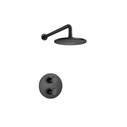Flusso - Single Output Shower Set With Shower Head And Arm