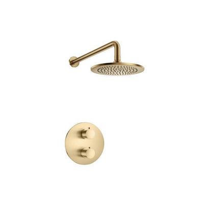 Flusso - Single Output Shower Set With Shower Head And Arm