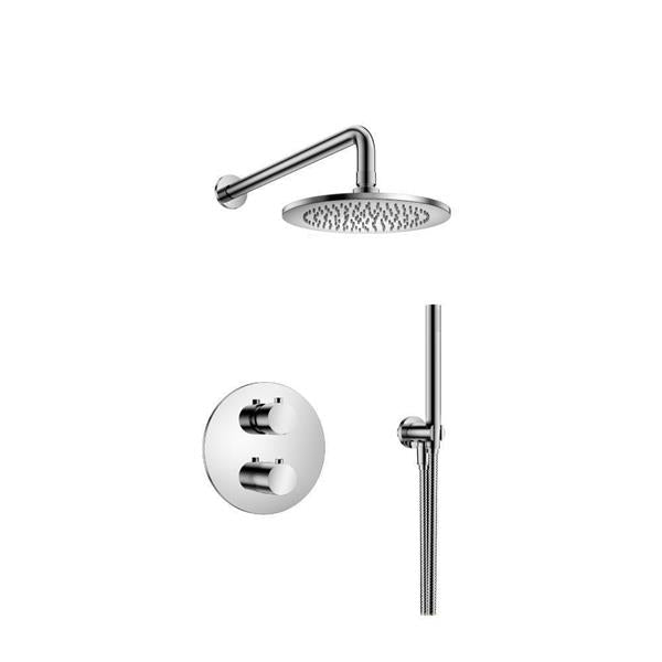 Flusso - Two Output Shower Set With Shower Head And Hand Held