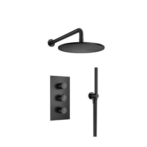 Flusso - Two Output Shower Set With Shower Head And Hand Held