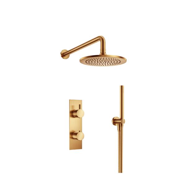 Flusso - Two Output Shower Set With Shower Head And Hand Held