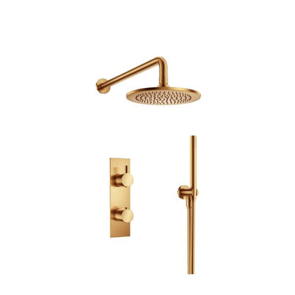 Flusso - Two Output Shower Set With Shower Head And Hand Held