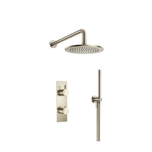 Flusso - Two Output Shower Set With Shower Head And Hand Held