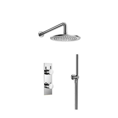 Flusso - Two Output Shower Set With Shower Head And Hand Held