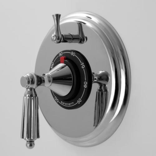 Sigma - 1/2 Inch Thermostatic Set, One Volume Control Trim Georgian