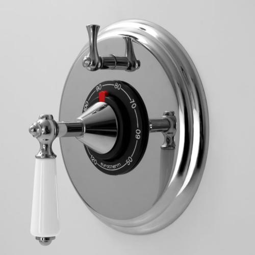 Sigma - 1/2 Inch Thermostatic Set, One Volume Control Trim Orleans
