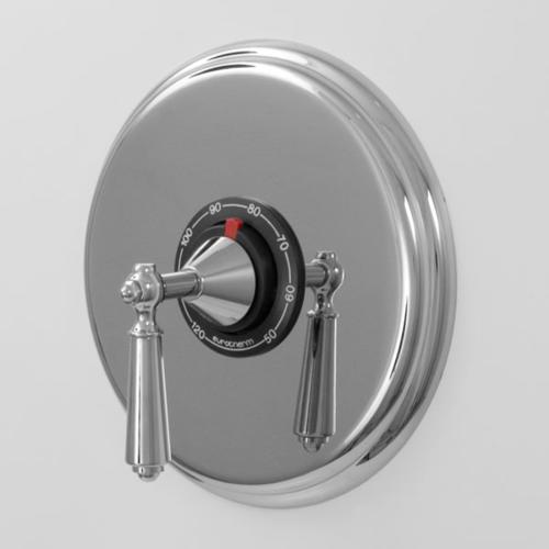 Sigma - 3/4 Inch Thermostatic Set With 9 Inch Plate Trim Monte Carlo