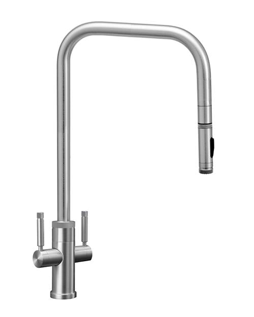 Waterstone - Fulton Industrial Extended Reach 2 Handle Plp Faucet - Toggle Sprayer