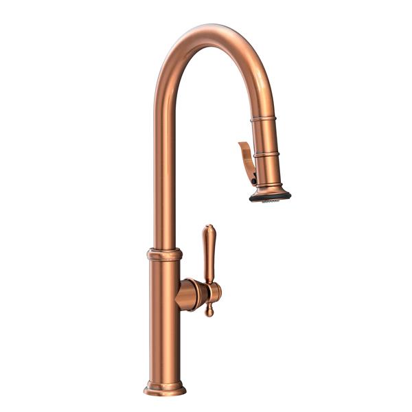 Newport Brass - Chesterfield Pull-Down Kitchen Faucet - Trigger Spray