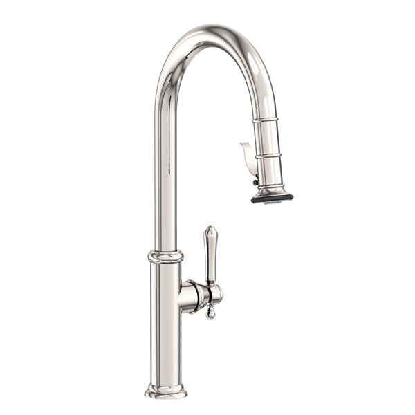 Newport Brass - Chesterfield Pull-Down Kitchen Faucet - Trigger Spray
