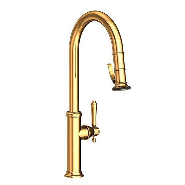 Newport Brass - Chesterfield Pull-Down Kitchen Faucet - Trigger Spray