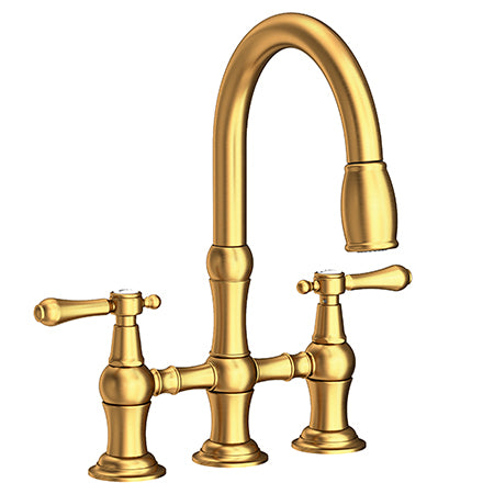 Newport Brass - Kitchen Bridge Pull-Down Faucet