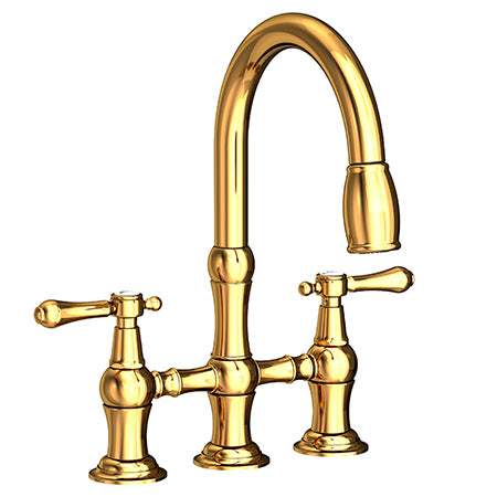 Newport Brass - Kitchen Bridge Pull-Down Faucet