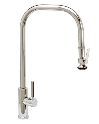 Waterstone - Fulton Modern Extended Reach Plp Faucet - Lever Sprayer